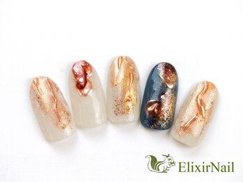 エリクサーネイル 心斎橋(Elixir Nail)/定額bカジュアル/クーポン使用