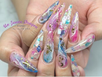 アン ジョーヌドラゴ/【ロングネイル】夏ネイル