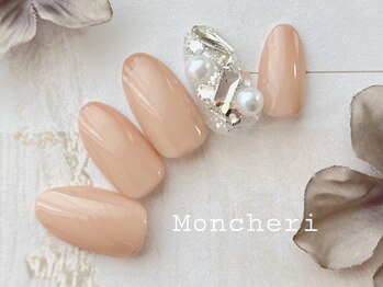 モンシェリ(Moncheri)の写真/【自爪に負担をかけない!パラジェル使用*】経験豊富なスタッフがあなたに似合うモテ可愛いネイルをご提案★