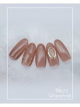 はあとねいる 河内永和店/ハンドネイル：No.72