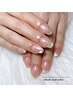 ～hand～大人気♪チークネイル×マグネットグラデーション