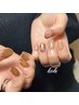 かな担当　オフ込みHAND◆持ち込みデザイン120分コース　7500円