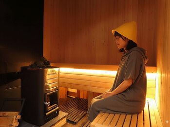ハコサウナ 玉名店の写真/完全個室のプライベートサウナが玉名市に◇揺れる炎に癒されるあなただけのサウナ時間☆
