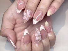 モカ 心斎橋(moca by Lee)/【Aina】フレンチネイル