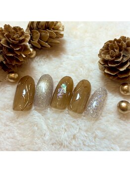 ネイル アンド アイラッシュ虹/トレンドコース