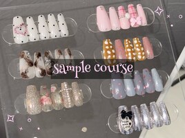 定額サンプルコース☆｜韓国nail
