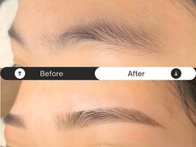 サインポスト 池袋東口店(sign post)/平行アーチ美眉（WAX）