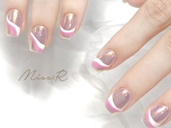 ミスアール ナカツ(Miss:R Nakatsu)の写真/【60種から選べる定額メニュー¥6,300】可愛さだけでなくスピードも重視!仕事帰りにも通いやすい◎