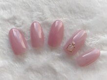 ネイルサロンアンドスクール アイビー(IVY)/うる艶で大人可愛く♪