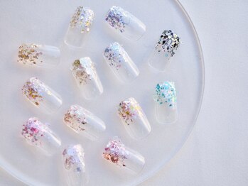 ネイル マテリア 池袋店(Nail Materia)/ホログラデーション