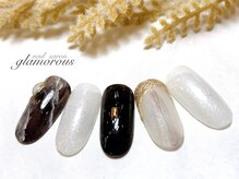 ネイルグラマラス 西新井店/《パラジェル》大理石ネイル