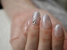 シュシュネイル 高輪店(Shu Shu nail)/シンプルアート1本コース