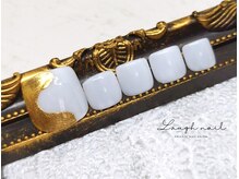 ラフネイル(Laugh nail)/親指アート　¥8200