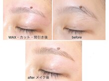 ラウラ(LAURA)の雰囲気（【アイブロウWAX】黄金比型・間引き・毛量調整・カット・メイク）