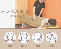 【整体・猫背矯正・骨盤矯正】ハンズ治療院　大塚院