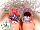 お客様オーダー推し活痛ネイル