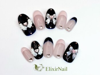 エリクサーネイル 池袋(Elixir Nail)/定額c やり放題/クーポン使用