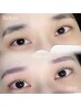 【眉毛】眉ワックス+間引きカット ￥6,000