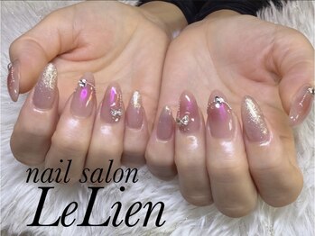 ルリアン(LeLien)の写真/お好きな本数の長さ出し可能！自爪の様な自然なチップスカルプで指先を美しく整えます☆/1本700円から