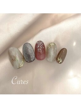 キュアーズ ネイル(CURES NAIL)/バレンタインネイル★