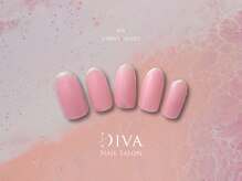 ネイルサロン ディーバ 奈良香芝店(Diva)/One ｃｏｌｏｒ plus(ラメline)