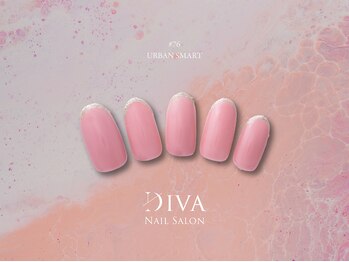 ネイルサロン ディーバ 奈良香芝店(Diva)/One color plus(ラメline)