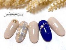 ネイルグラマラス 西新井店/《パラジェル》チェックネイル