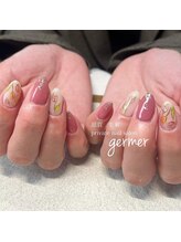 ジェルメ(germer)/春のチューリップネイル♪