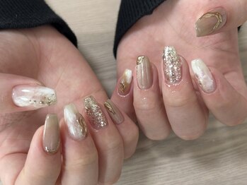 ネイルバイユニッコ(nail by unicco)の写真/≪トレンド×美フォルム≫期待を超えたデザインに☆ケアにもこだわり仕上がり抜群♪韓国風/ワンホンなど