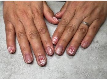 春チェック×マグネット