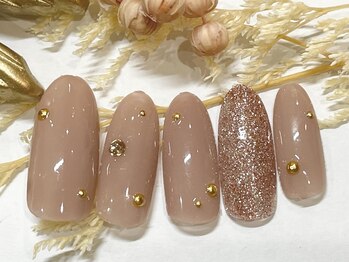 アイラッシュトウキョウドットライズ エキニア横浜店(TOKYO.RISE)/ストーンキラキラネイル