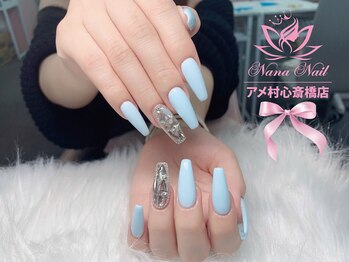 ナナネイル アメ村心斎橋店(NaNa Nail)/長さ出し/持ち込みOK/アート10本