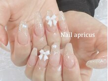 ネイルアプリクス 恵比寿(Nail apricus EBISU)/パーツ◆リボンネイル ¥10200