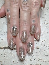 ビューティフルムーン ネイル 本厚木(Beautiful Moon Nail)/ワンカラーラメ