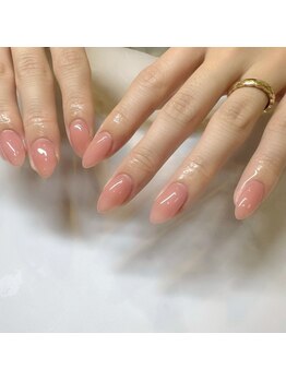 ちゅるちゅるネイル/ピンク