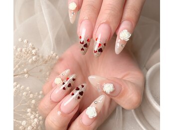 Nail Salon Halea【ハレア】の写真/ロングネイル好き必見！韓国風ちゅるんネイルが得意です。