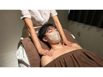 癒し～ぷ 西川口店の写真/パソコン・スマホで疲れた首こりに◎ドライヘッドスパと首肩オイルで至福の癒やし体験♪
