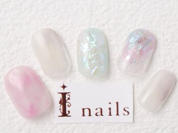 アイネイルズ 梅田店(I nails)/パステルカラーニュアンス¥7700