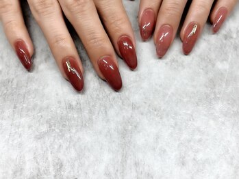 トランク ネイル(trunc nail)/スカルプ＋ワンカラー