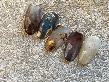 アロナ ネイルサロン アンド スクール(alona)/ニュアンスアート詰め込み＊