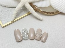 モンスリールネイル(Mon sourire nail)/【ハンド】定額アート7980円