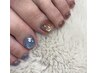 【Jrネイリスト★Yui指名限定】Foot /マグネットワンカラー★特別価格￥5300