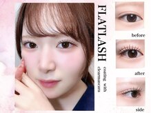 アイラッシュサロン ブラン 和歌山ミオ店(Eyelash Salon Blanc)/フラットラッシュ♪
