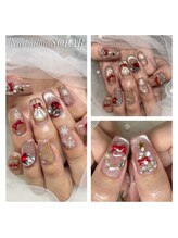 ソラール(SOLAR)/クリスマスネイル♪マグネット