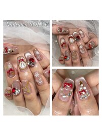 クリスマスネイル♪マグネット