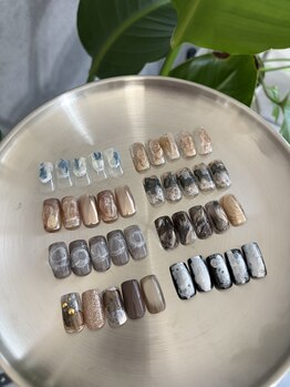 nail salon mou.の写真/アートの種類が豊富で選ぶ時間も楽しい!丁寧なカウンセリングであなたにぴったりなデザインをご提案します