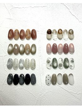 サロン ド ナビ(Salon de Navi)の写真/【豊富なデザイン＆高技術】お気に入りのデザインが見つかる♪ナチュラルからアートまで多数！カラー変更◎