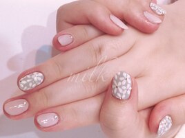 春のフラワーネイル