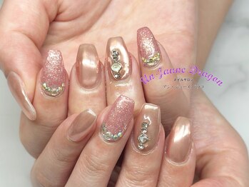 アン ジョーヌドラゴ/【自爪ネイル】ミラーネイル