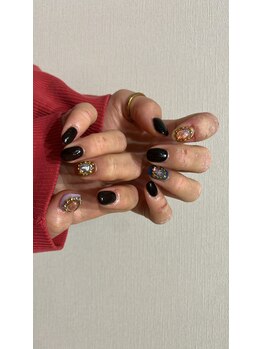 サワネイル(Sawa nail)/ビジューネイル